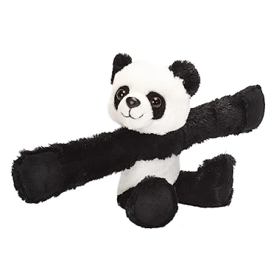 Image of Wild Republic 19558 Huggers Soft Toy Slap Bracelet, Gifts for Kids, Panda Plush 20 cm