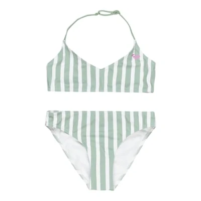Image of Roxy Bico Active Rg Two Piece Swim Set For Girls 6 16