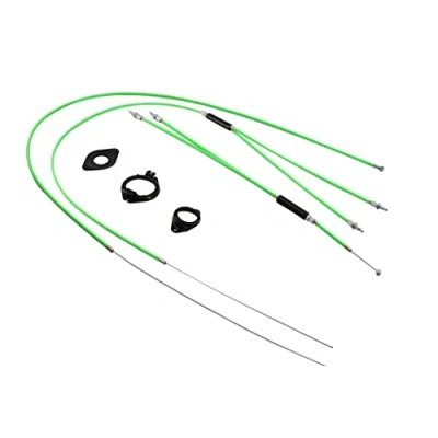 Image of WEERAS Brake Cable and Housing, BMX Bike Bicycle Gyro Cables Front Rear (Upper Lower) Spinner Rotor