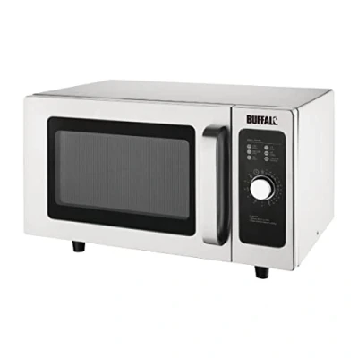 Image of Buffalo Manual Commercial Microwave 25ltr 1000W