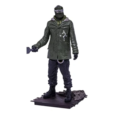 Image of McFarlane Toys, 12 Inch DC Batman The Riddler Action Figure Statue, Collectible Movie with Stand Base and Unique Character Card Ages 12+