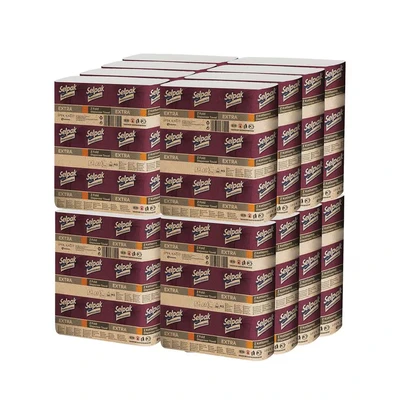 Image of Selpak Professional Toilet Paper 72 Rolls, 3 ply Rolls Bulk Buy, Luxuriously Soft, Gentle and Hypoallergenic Sustainable Tissue Dermatologically Tested Loo Roll