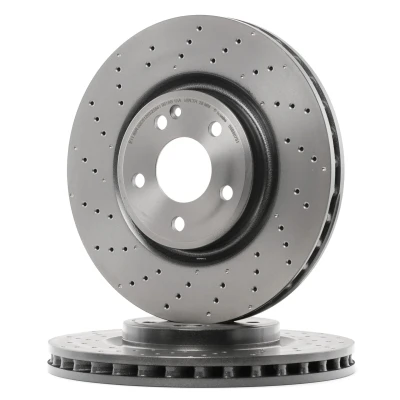 Image of 2464212712, 246421271207, A2464212712 Brake DISC BREMBO Coated LINE 09.B807.51 320mm 30mm 5 perforated/vented High carbon