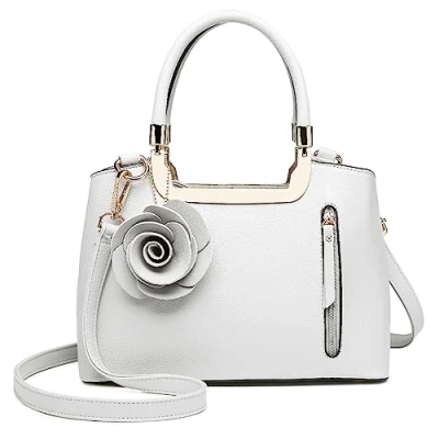 Image of Miss Lulu Handbags for Women Ladies Shoulder Bags Fashion PU Leather Crossbody Top Handle Bag