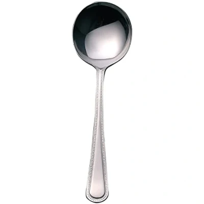 Image of Olympia Bead Soup Spoon 172mm 18/0 Stainless Steel Dining Serving Cutlery 12pc