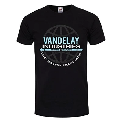 Image of Grindstore Vandelay Industries T Shirt Black