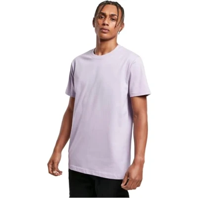 Image of Build Your Brand Men&#039;s T Shirt Round Neck, Lilac, 4XL