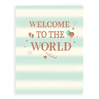 Image of Avant Garde Studios Classic Baby Card 8 x 6 inches