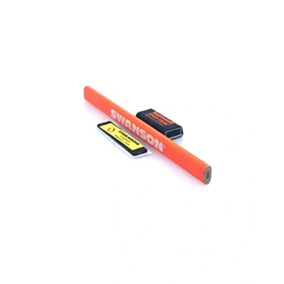 Image of Swanson Tool Co., Inc Co S0101SPD217 Speed Draw Pencil/Carpenter Pencil Holder, Black (SDP217)