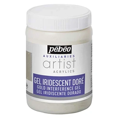Image of Pebeo 250 ml Interference Gel, Gold