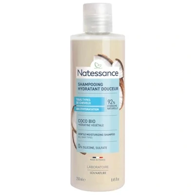 Image of Natessance Coconut Naturel Extra Gentle Shine Shampoo, 250 ml