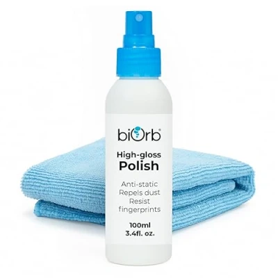 Image of biOrb high gloss polish &amp; microfibre cloth
