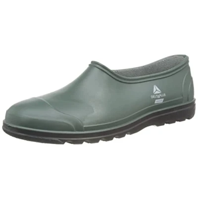 Image of Deltaplus Garden OB SRA Working Clogs Slip Resistant Color: Khaki Beige Size: 9