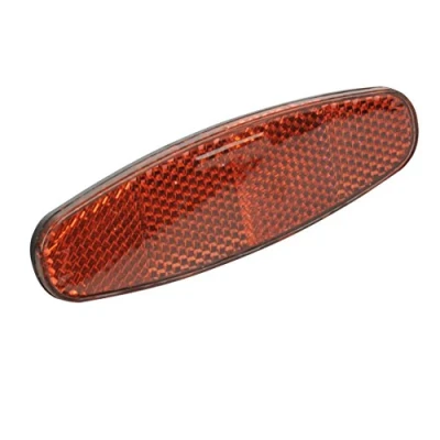 Image of Fischer Reflector Rear Pannier Rack Attachment Bicycle to Luggage Red One Size