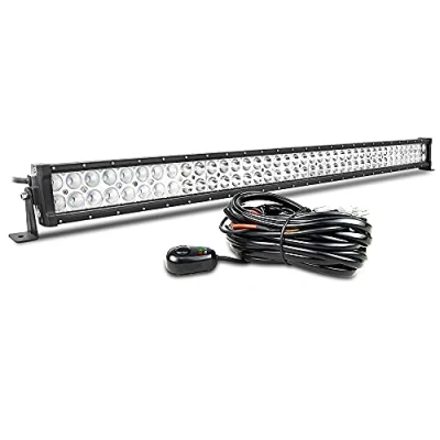 Image of Willpower 42 Inch 240W Led Light Bar 12V Flood Spot Beam With Wiring Harness Off Road Driving Fog Work Lights for Truck Boat 4X4 Tractor Pickup Car SUV ATV