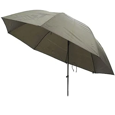 Image of Daiwa 125cm / 50&quot; Green Fishing Brolly/Umbrella Round DGB50