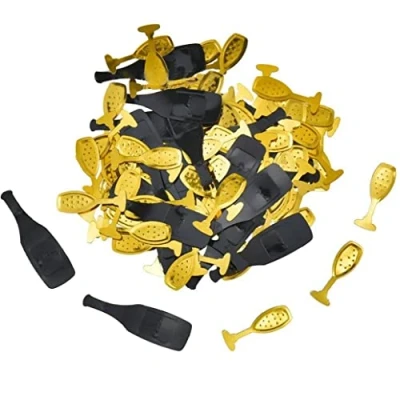 Image of Casiler 200pcs Wine Bottle Champagne Confetti 15g Acrylic Sprinkles for Wedding Party Birthday Bar Table Decoration