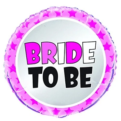 Image of Unique Party 56671 18&quot; Foil Bride to Be Hen Balloon