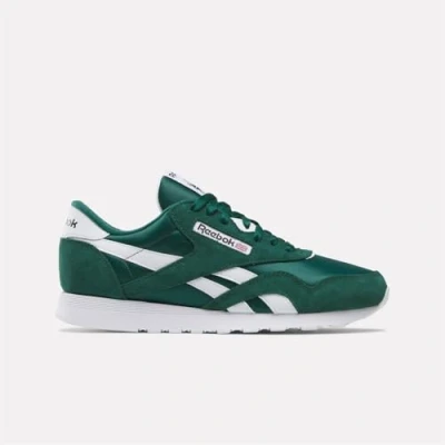 Image of Reebok Classic Unisex Trainers, Size: 7, Collegiate green/white Leather/synthetics