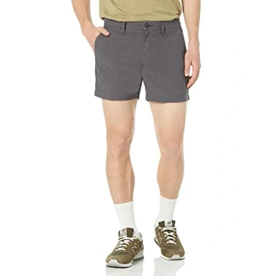 Image of Amazon Essentials Men&#039;s Slim Fit 5&quot; Lightweight Comfort Stretch Oxford Short (Previously Goodthreads), Grey, 40W