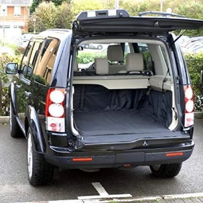 Image of UK Custom Covers BL022 Tailored Waterproof Boot Liner Mat Black Fits Land Rover Discovery 4 (2009 2016)