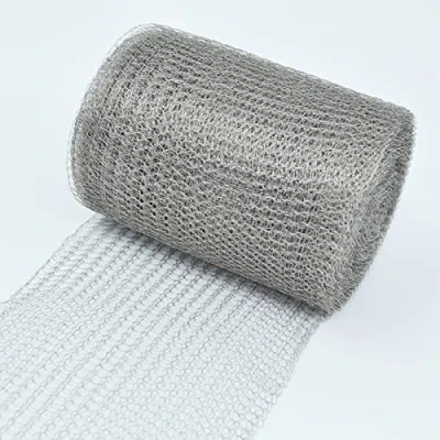 Image of YAGJIA Wire Mesh Stainless Steel 12.7 cm x 6 m Fine Close for Rodent Protection, Hole Filler, Protect Seedlings &amp; Seeds and DIY