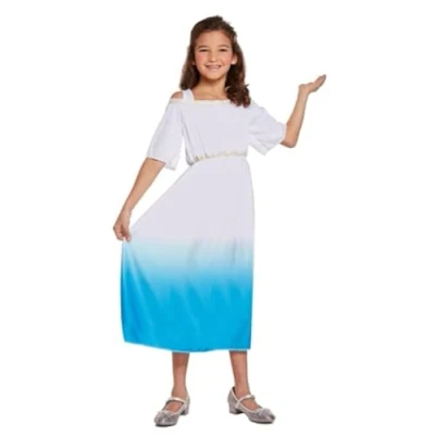 Image of HENBRANDT Fancy Dress Girl Childrens Roman or Greek Goddess Costume (Age 10 12)