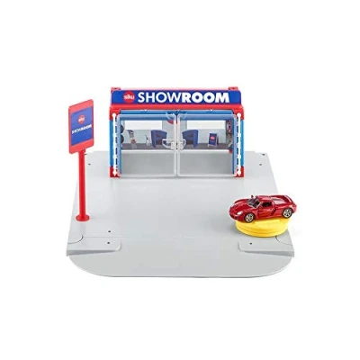 Image of Siku 5504, Car Showroom, Plastic/Metal, Multicolour, Incl. vehicle, Multifunctional, Simple assembly