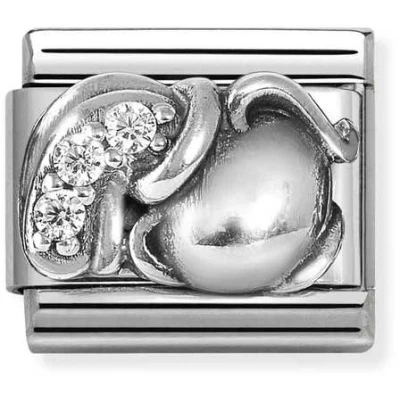 Image of Nomination Crystal Aquarius Charm