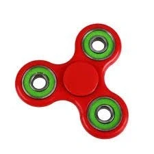 Image of Christmas Concepts® Exclusive Red &amp; Green Fidget Hand Spinner Stress Reducer, Relief, Autism Spin Time 1 3 Minutes