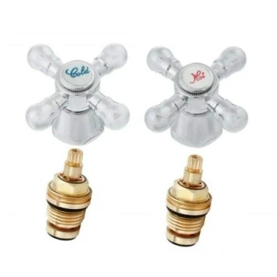 Image of Heavy Duty Traditional Metal Tap Reviver Kit Replacement Heads of 3/8&quot; Size
