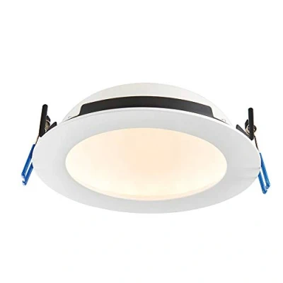 Image of Saxby 71215 Orbital PRO Matt White Colour Changing Technology 3000K/5000K IP65 15W CCT Fire Rated Downlight
