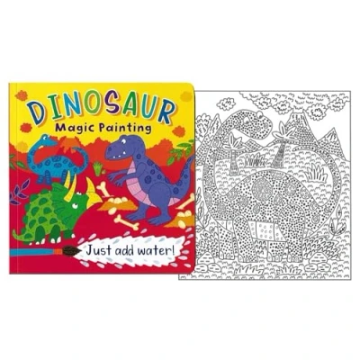 Image of Quickdraw Dinosaur Magic Painting Pad Kids Art Craft Activity Set Water Paint No Mess Paints For Children