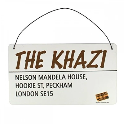 Image of Only Fools &amp; Horses Gift Tin Plaque &#039;The Khazi&#039;