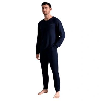 Image of Ted Baker Mens Supersoft Jersey Jogger Sweatpants, Navy nws 002, L UK