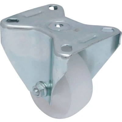 Image of Atlas Workholders 200mm B/H Swivel Castor (S/S) Nylon Wheel