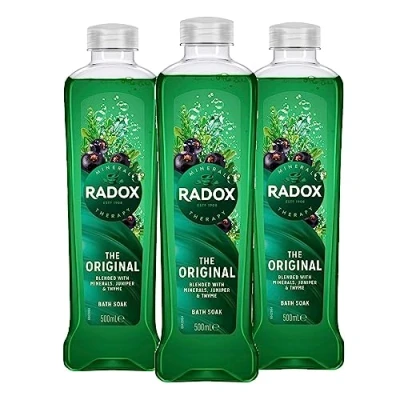 Image of Radox Mineral Therapy Bath Soak The Original for All Types of Skin, 500ml, 3pack