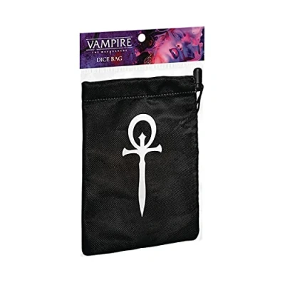 Image of Renegade Game Studios Vampire: The Masquerade 5th Edition Dice Bag Roleplaying Accessory