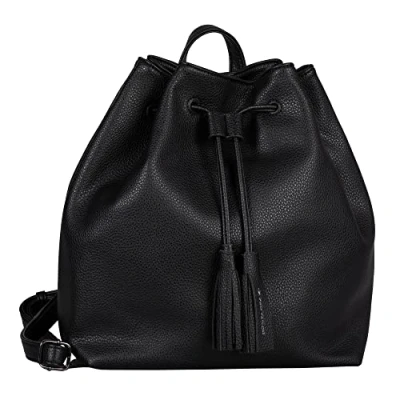 Image of TOM TAILOR Women&#039;s Camilla Backpack, Black, M