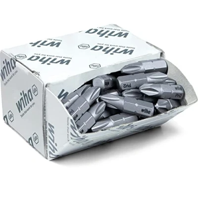 Image of Wiha 7929002 08048 PH 2 Standard Drill Bits Large Pack
