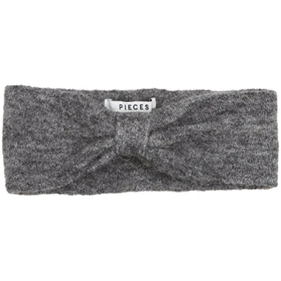 Image of PIECES Women&#039;s Pcjosefine Wool Headband Noos Headband, Grey (Medium Melange Medium Melange), One Size