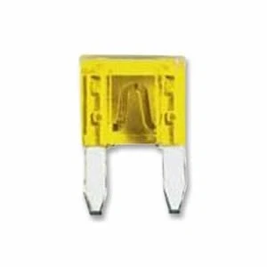 Image of MINI AUTO CAR BLADE FUSE 20A 20 AMP YELLOW FUSES x 5