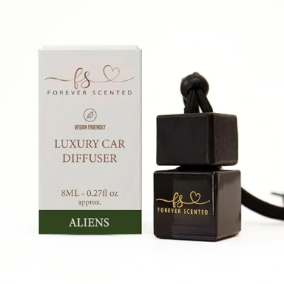Image of aliens Air Freshener Perfume Inspired Car Fragrances Strong with Odour Eliminator Technology Alien Automotive by forever scented