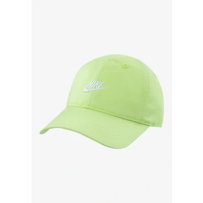 Image of Nike Sportswear Futura Curve BRIM Unisex Cap for kids, Size: 6 1/4 1/2, Light lemon twist