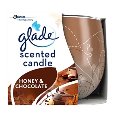Image of Glade Candle Honey &amp; Chocolate Air Freshener 120g