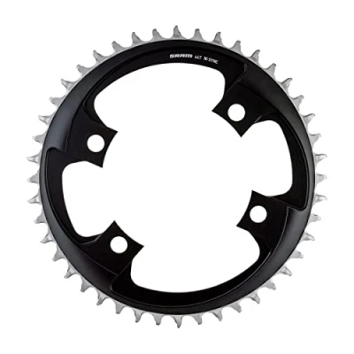 Image of SRM PLATO ROAD (AXS) X SYNC 12V 38T 107 BCD BLACK