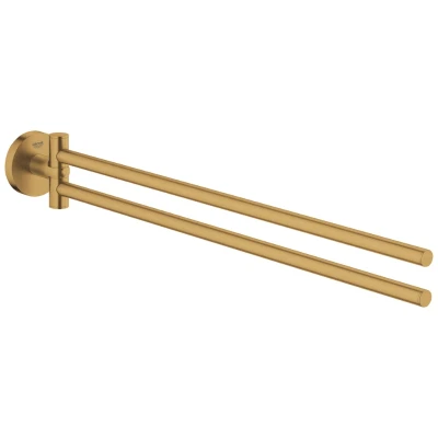Image of Grohe Essentials Towel Bar Pivotable Brushed Cool Sunrise (40371GN1)