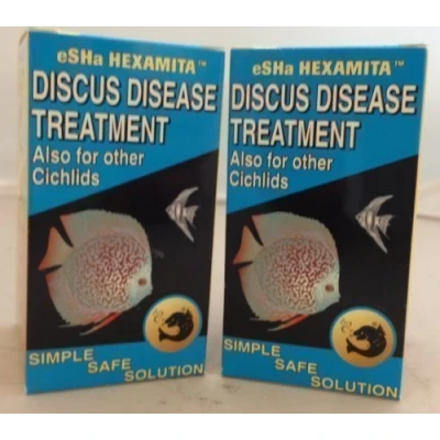 Image of ESHA AQUARIUM DISCUS DISEASE TREATMENT HEXAMITA**PACK OF TWO**** 800L EACH