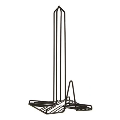 Image of Premier Housewares 507261 Kitchen Roll Holder, Iron, Black