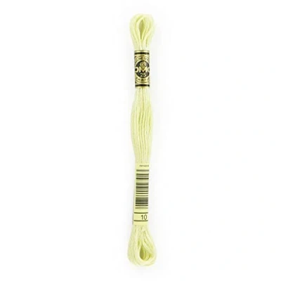 Image of DMC 6 Strand Embroidery Cotton 8.7Yd Very Light Tender Green